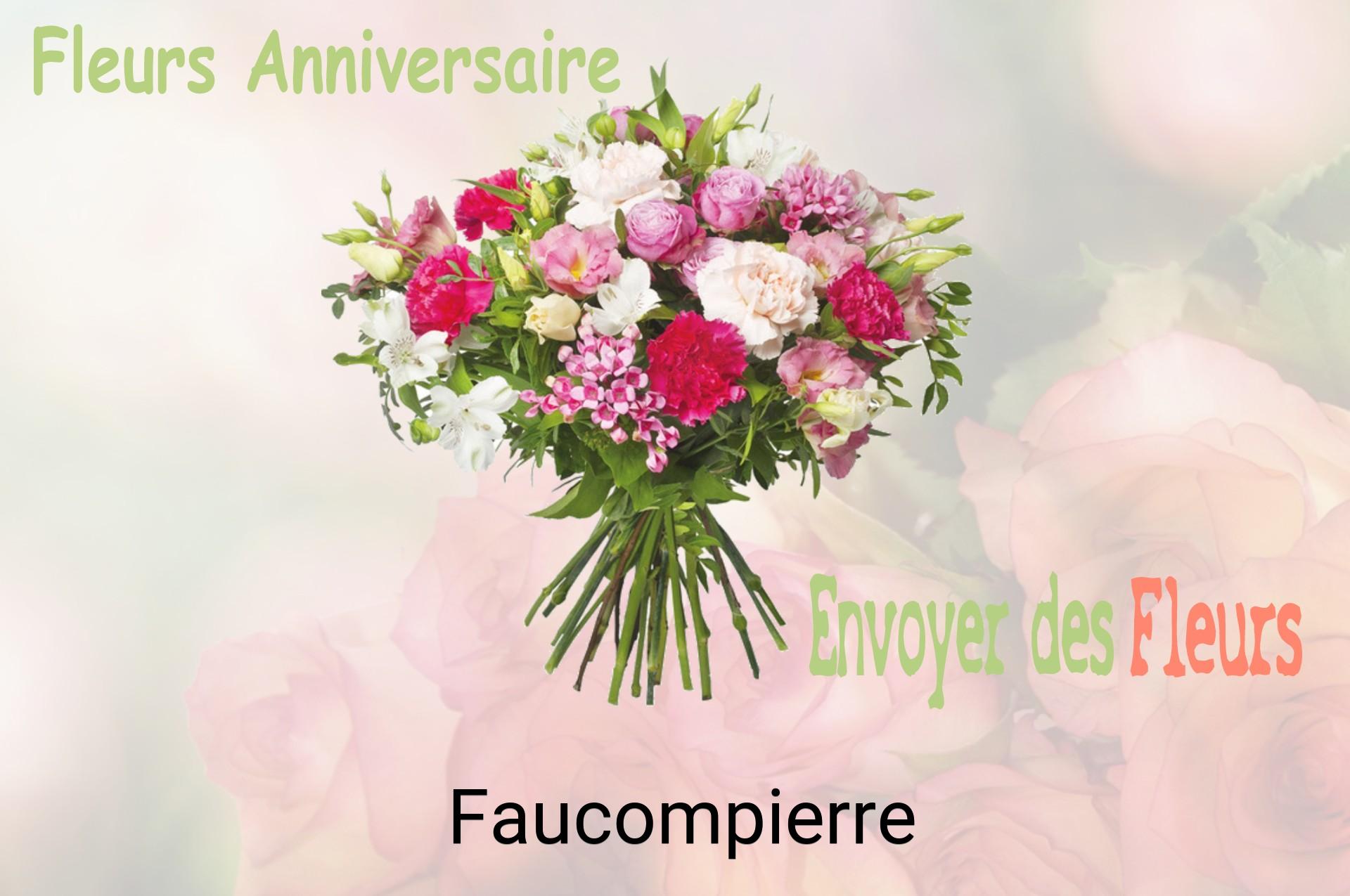 Bouquet de fleurs d’anniversaire livré à Faucompierre